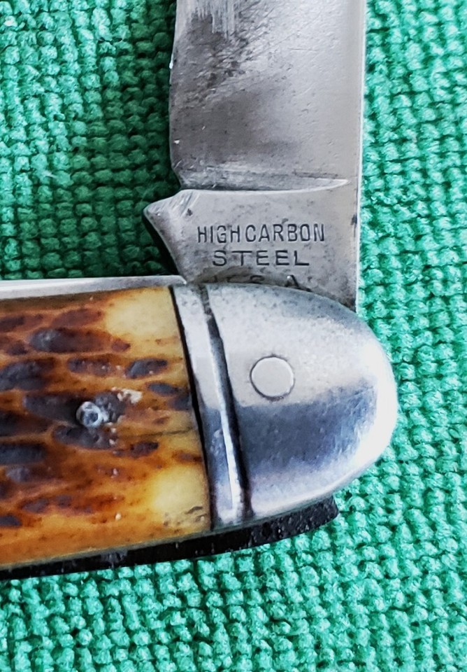 Vintage Camillus High Carbon Steel 4Blade Camp Knife. Lot 382 eBay