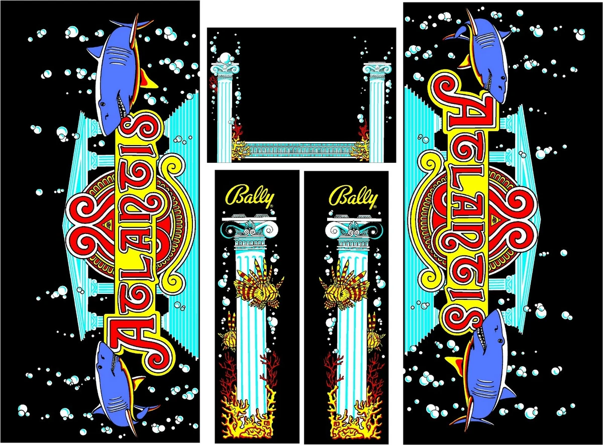 Pinball Decal Set Matttroy