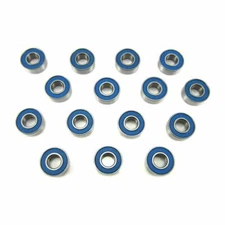 TRB RC Wheel Hub Trans Bearings BLU 5x11x4mm (15) for 2WD Slash Stampede