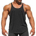 Men's Tank Top Muscle T-Shirt Gym Bodybuilding Fitness Stringer Sports Singlets