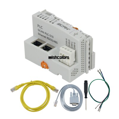 GCAN-PLC-510 PLC Programmable Logic Controller Supporting up to 32pcs I/O Module