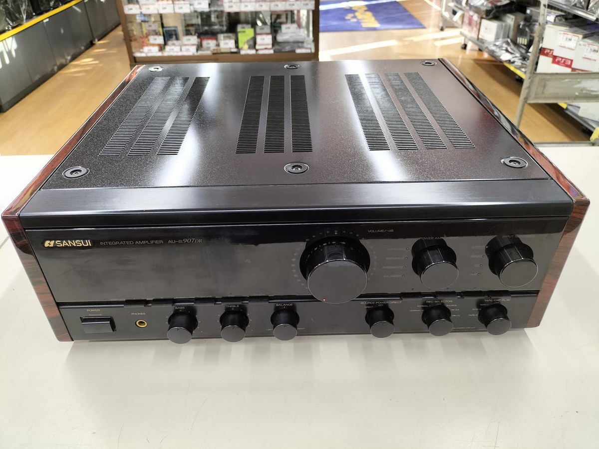 真*子様 Sansui au-a907dr SANSUI AU-Α907DR Integrated Amplifier power transistor 1990