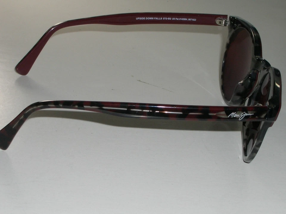 49[]22 MAUI JIM 意大利 MJ861-07 双年级镜极玫瑰/粉红色太阳镜 — 第 4/4 张图片