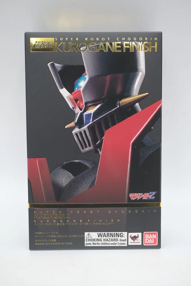 Bandai Super Robot Chogokin Mazinger Z Acabado Kurogane Vendedor de EE. UU. Nuevo Sellado Foto 2 de 4