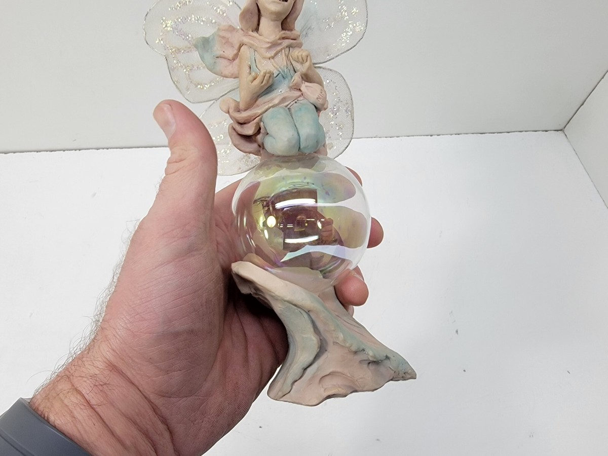 VINTAGE 90's RAWCLIFFE J. DESTEFANO BUBBLE FAIRIES LARGE FAIRY NO