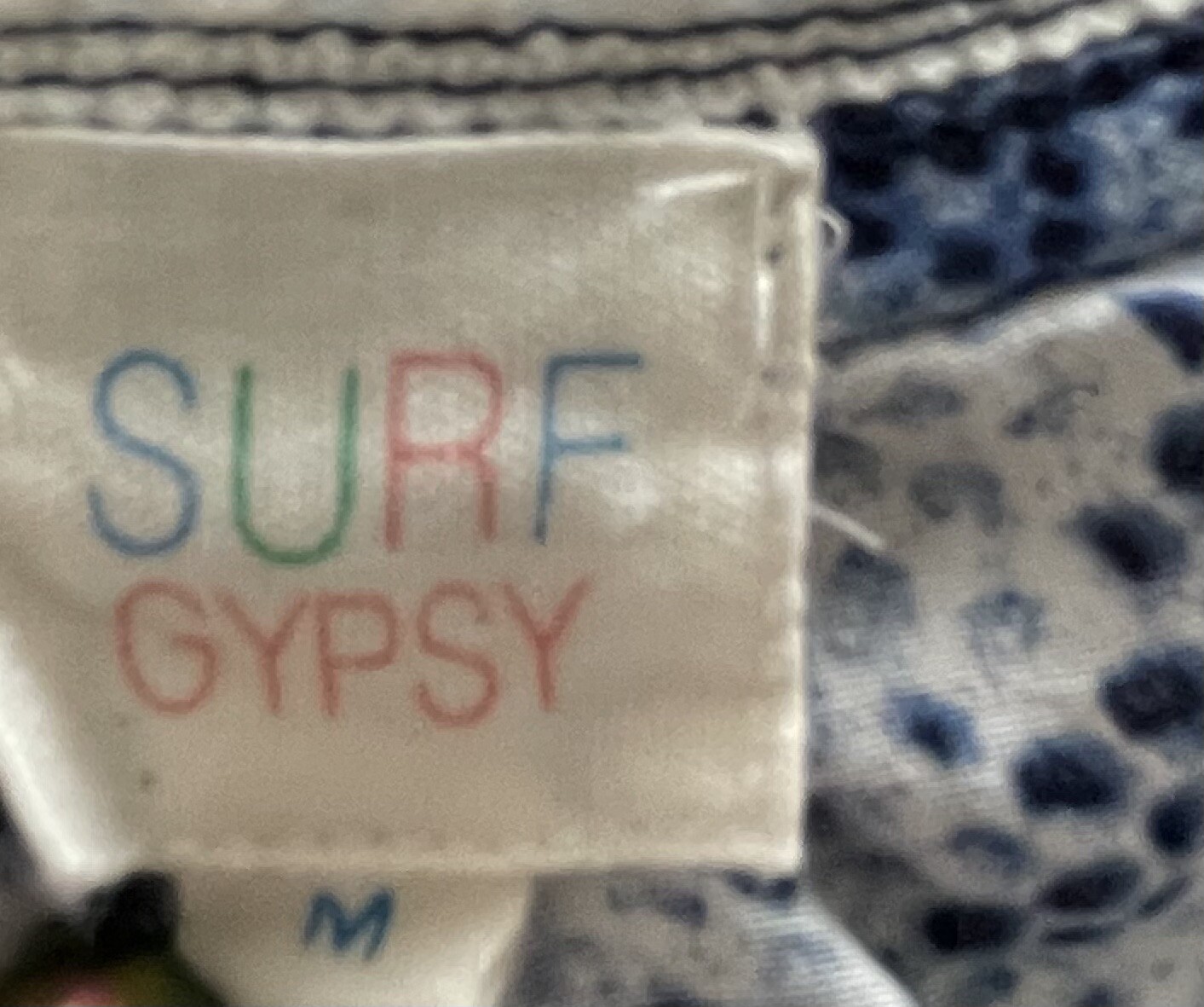 Surf Gypsy Python Print Bell Sleeves Wrap Top M &… - image 13