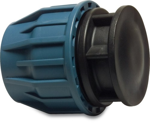 Plasson-Type Compression End Cap For MDPE Water Pipe: 20mm to 110mm - Afbeelding 1 van 15