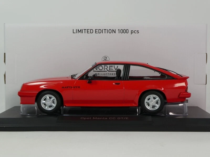 Norev Opel Manta CC GT/E red 1982 1/18 183315 - Immagine 2 di 3
