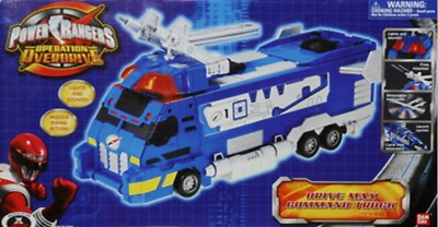 Power Rangers Operation Overdrive Drive Max Command Truck New Factory Sealed