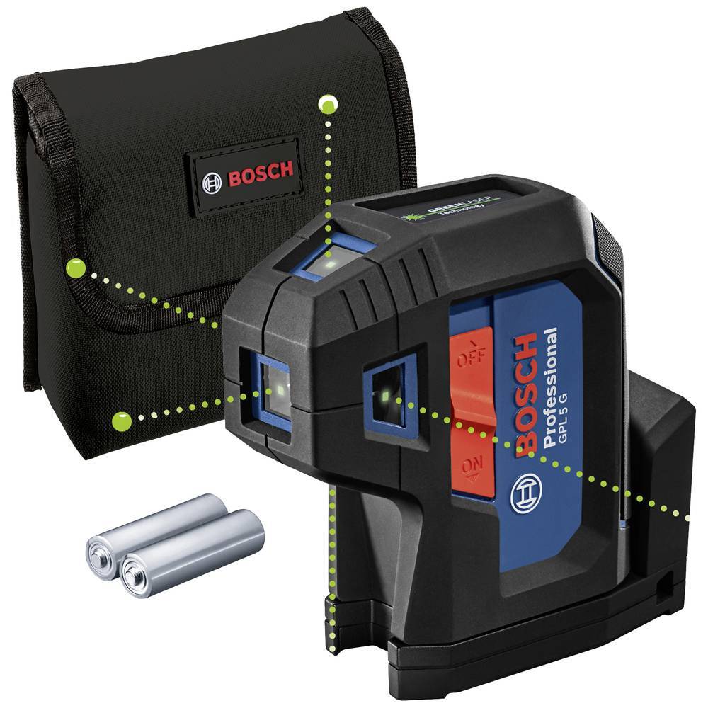 Bosch Professional GPL 5 G Laser a punti incl. custodia