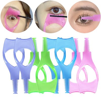 Mascara Shield Guard 8 Pcs Lash Buddy Tool Mascara Guard Eye Lash Applicator ...