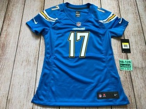 Philip Rivers 17 Powder Blue Women S Nfl L A Chargers Jersey Size Small Ebay