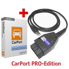 AutoDia K509 mit CarPort-Diagnose Software PRO-EDITION Diagnose CAN UDS Reset