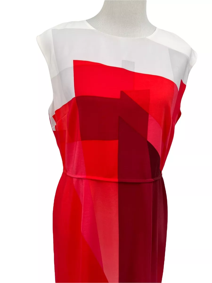 Vince camuto colorblock sheath dress sales