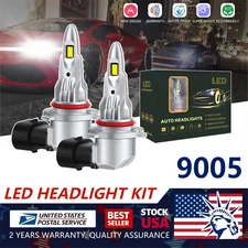 2Pcs MODIGT HB3 9005 LED Headlight High Beam Bulb Kit 20000LM 120W 6000K White