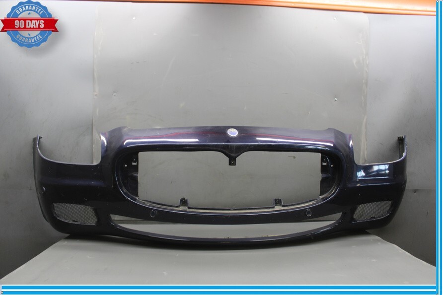 03-08 Maserati Quattroporte M139 Front Bumper Cover Assembly Blue Oem