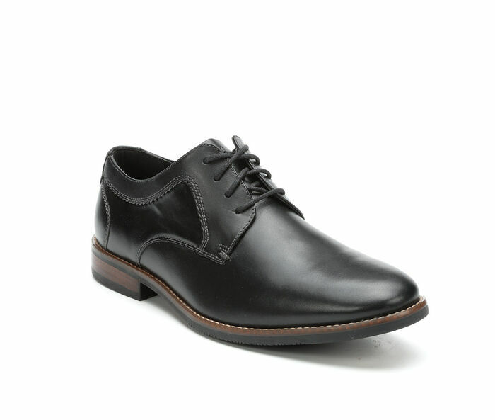 SAOLA SCARPE OXFORD UOMO Nunn Bush Fifth Ave Flex Cap Toe colore nero taglia 12W nuove con scatola