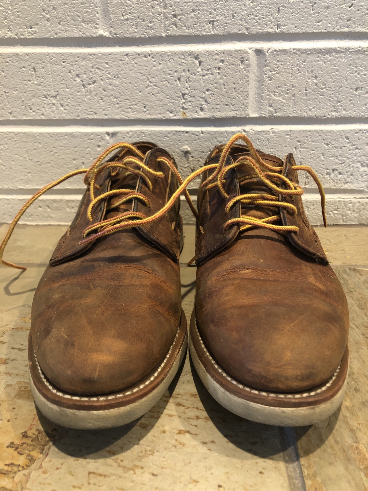 red wing postman oxford copper