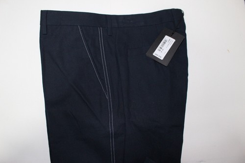 Ted Baker London Men's REGULAR FIT Gaulby Linen Blend Navy Pants sz: 34 X 30 NWT - 第 4/5 張圖片
