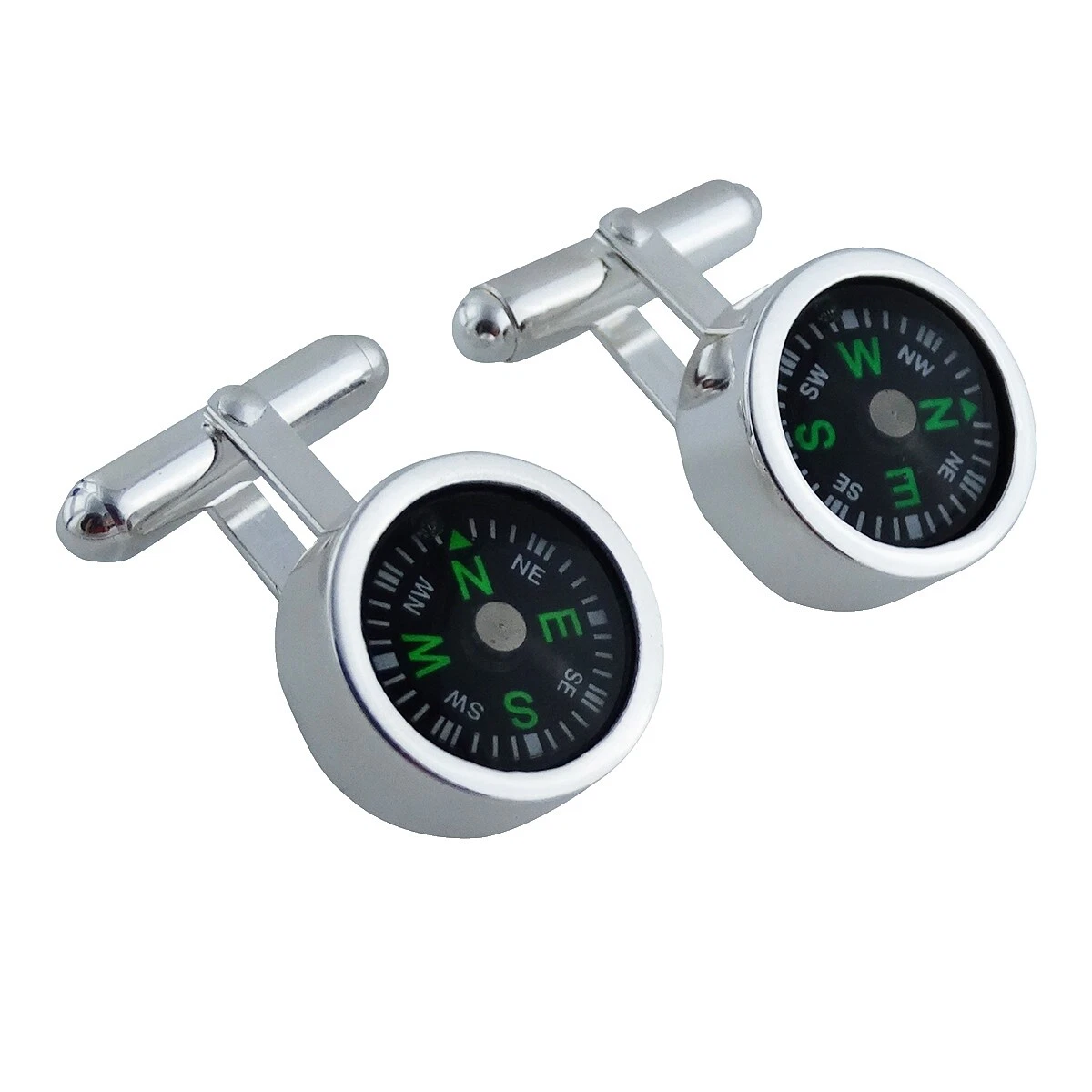 Gemelos de resina sin piedras para hombre