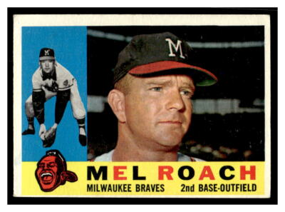 1960 Topps BASEBALL #491 Mel Roach 128E