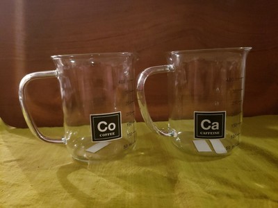 glass beaker mug