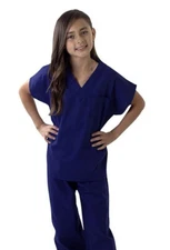 Natural Uniforms Childrens Scrub Set-Soft Touch-Role Play Costume Set