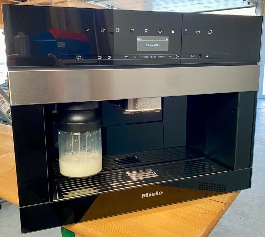 Miele CVA 7445 built-in fully automatic coffee machine stainless steel,free ship