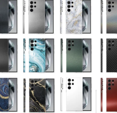 TF SKINS Samsung Galaxy S25 S24 S23 S22 Ultra Case lámina trasera lámina protectora calcomanía