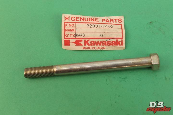 のあ NOS KAWASAKI 1973-75 F11 F11-A F11-B F11M HEX HEAD BOLT 10X17 PART
