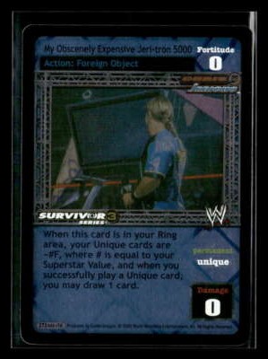 2005 WWE Raw Deal SS3 My Obscenely Expensive Jeri-tron 5000 #272