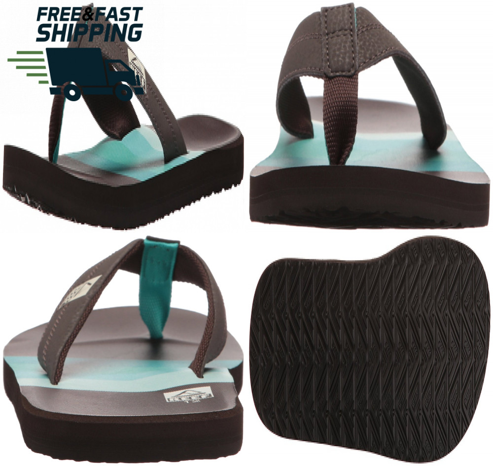Sandali e scarpe per il mare da uomo BARRIERA corallina Stampe HT Uomo Marrone/Blu/Mult Infradito Sandali e scarpe per il mare da uomo BARRIERA corallina Stampe HT Uomo Marrone/Blu/Mult Infradito