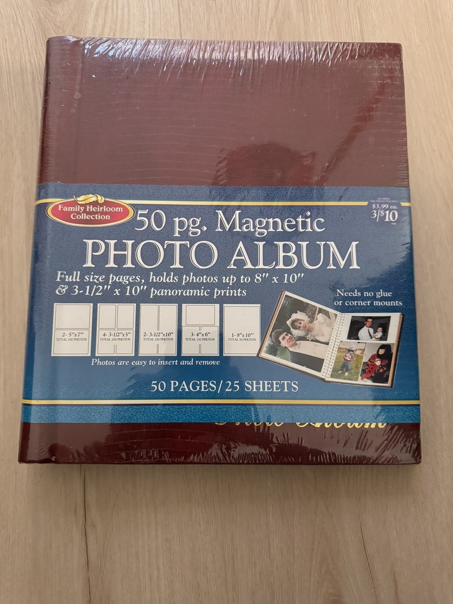 Vintage Magnetic Photo Album Family Heirloom Collection 50 Page 25