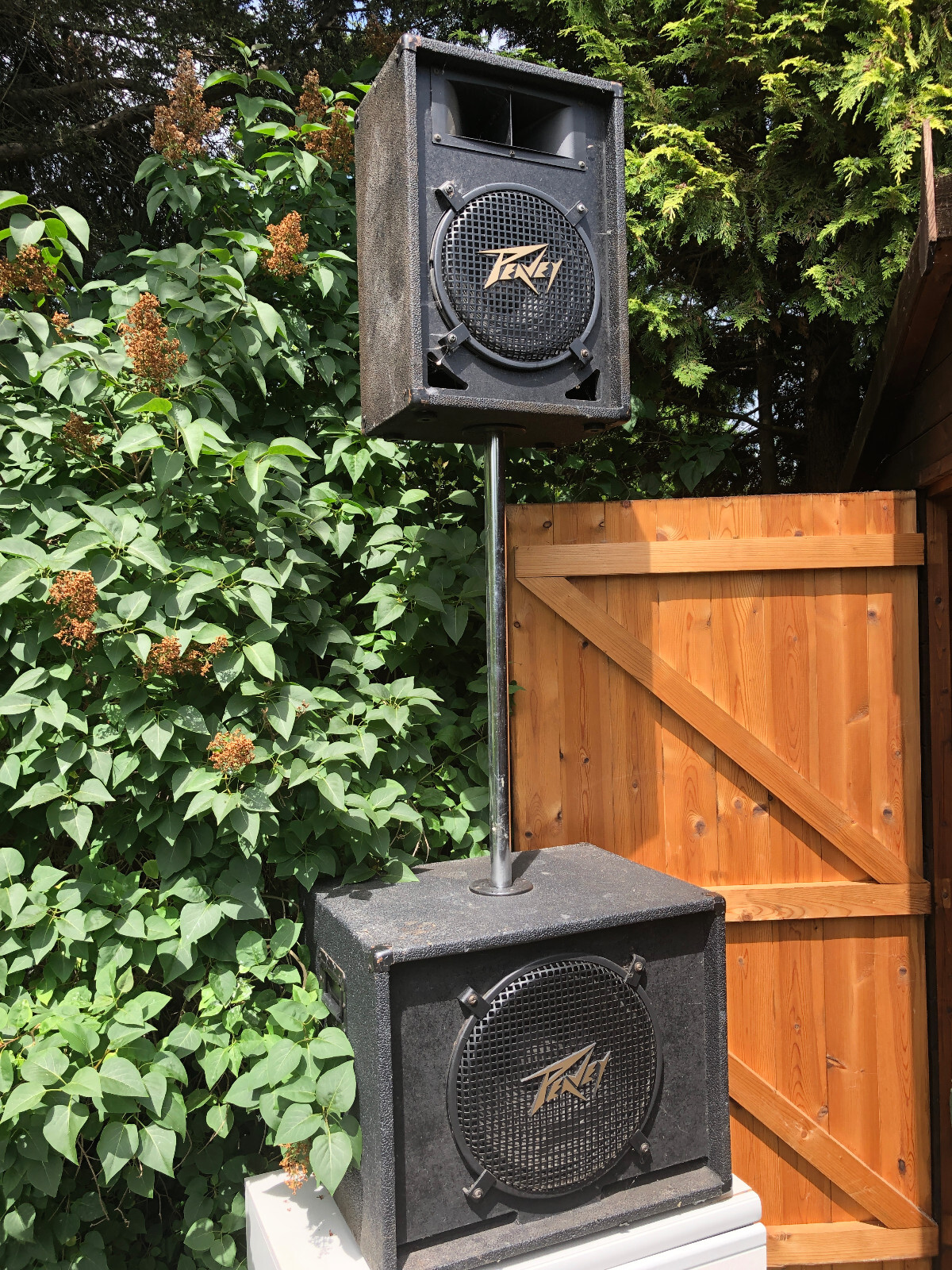 PA System 2xMixer, Speakers, Cables, Microphones, Used JobLot eBay