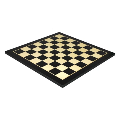 CHESSGAMMON Schwarz-weiß Schachbrett 16 Zoll