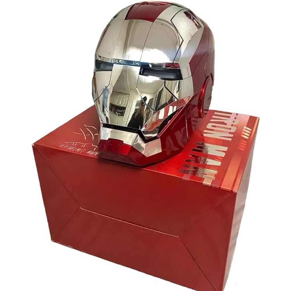 Autoking Iron Man MK5 Helmet 1:1/ Stand Voice-Controlled Wearable