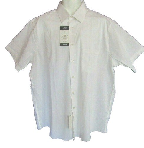 Arrow, Mens White Dress Shirt. Brown Buttons. Sz L Great Condition | eBay