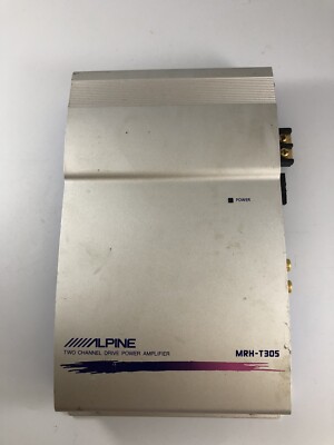 Alpine Two Channel Amp Auto Car Sub/Speaker Amplifier Model MRH