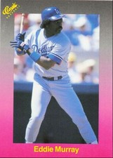 1989 Classic Travel Eddie Murray Los Angeles Dodgers #160