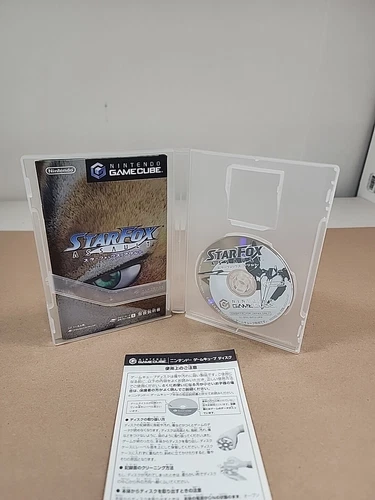 Star Fox Assault Gamecube Japanese (For Japanese Console Only) Game And Manual