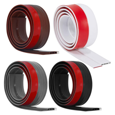 Under Door Sweep Weather Stripping Draft Stoppers-Wind Blocker Strong Adhesive