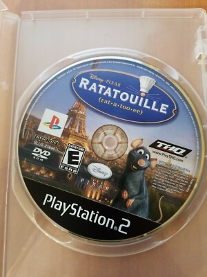 Jeu Ratatouille Sur PS2 (2007) – Version Européenne, Bon état Pour Collection