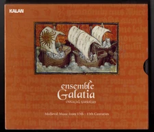 ENSEMBLE GALATA, MEDIEVAL MUSIC FROM 13TH-15TH CENTURIES (2013) SEALED CD+BOOK