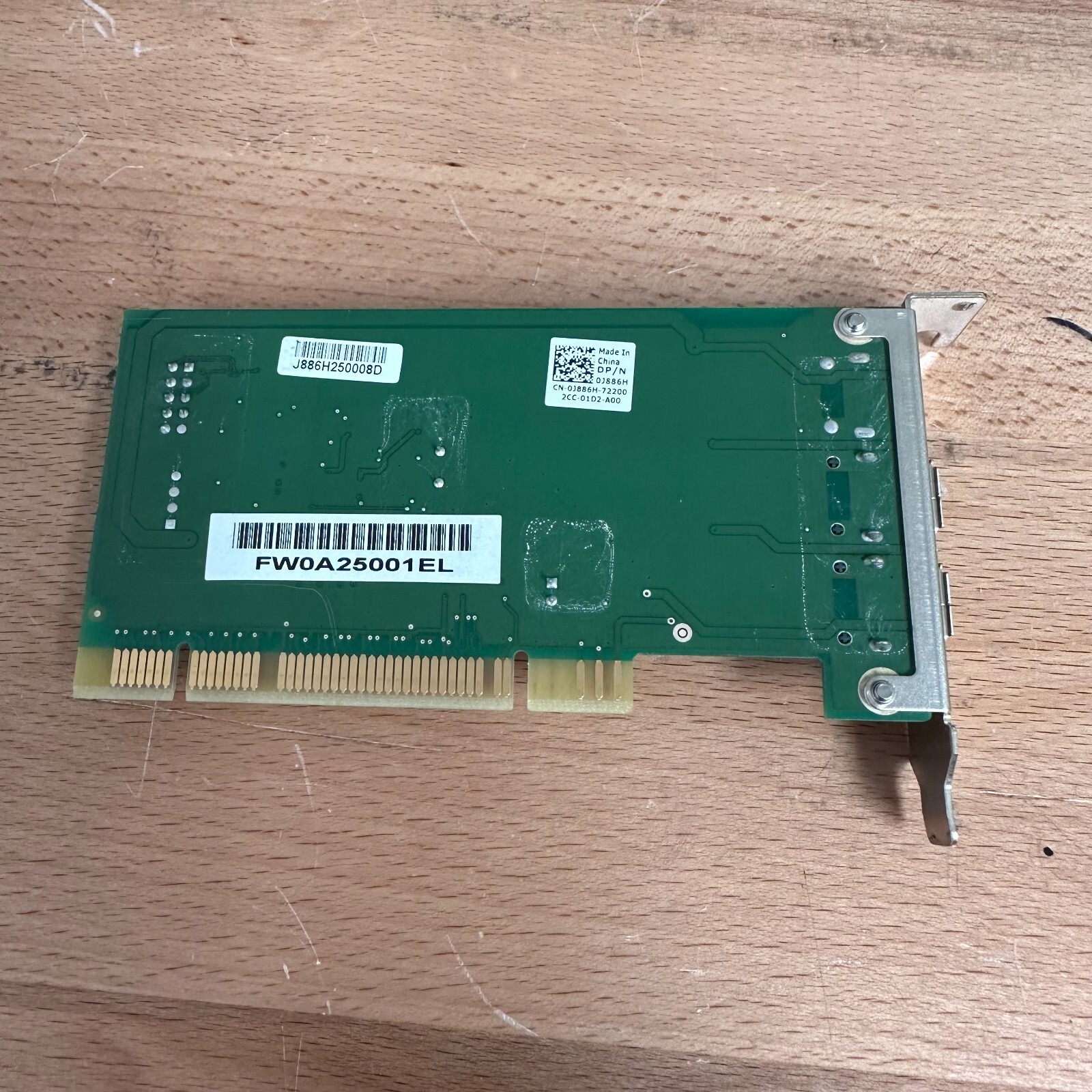 Dell H924H Dual Port IEEE1394 PCI FireWire Card LS2FAE10 Am1 eBay