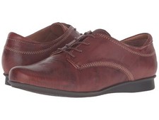 TAOS Womens 'Ideal' Cognac Leather Oxford Shoes Sz 40 - 232298