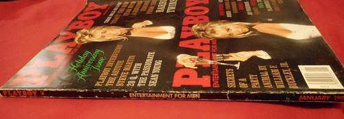 PLAYBOY MAGAZINE ANNIVERSARY ISSUE JANUARY 1993 BARBI TWINS *ECHO LETA ...