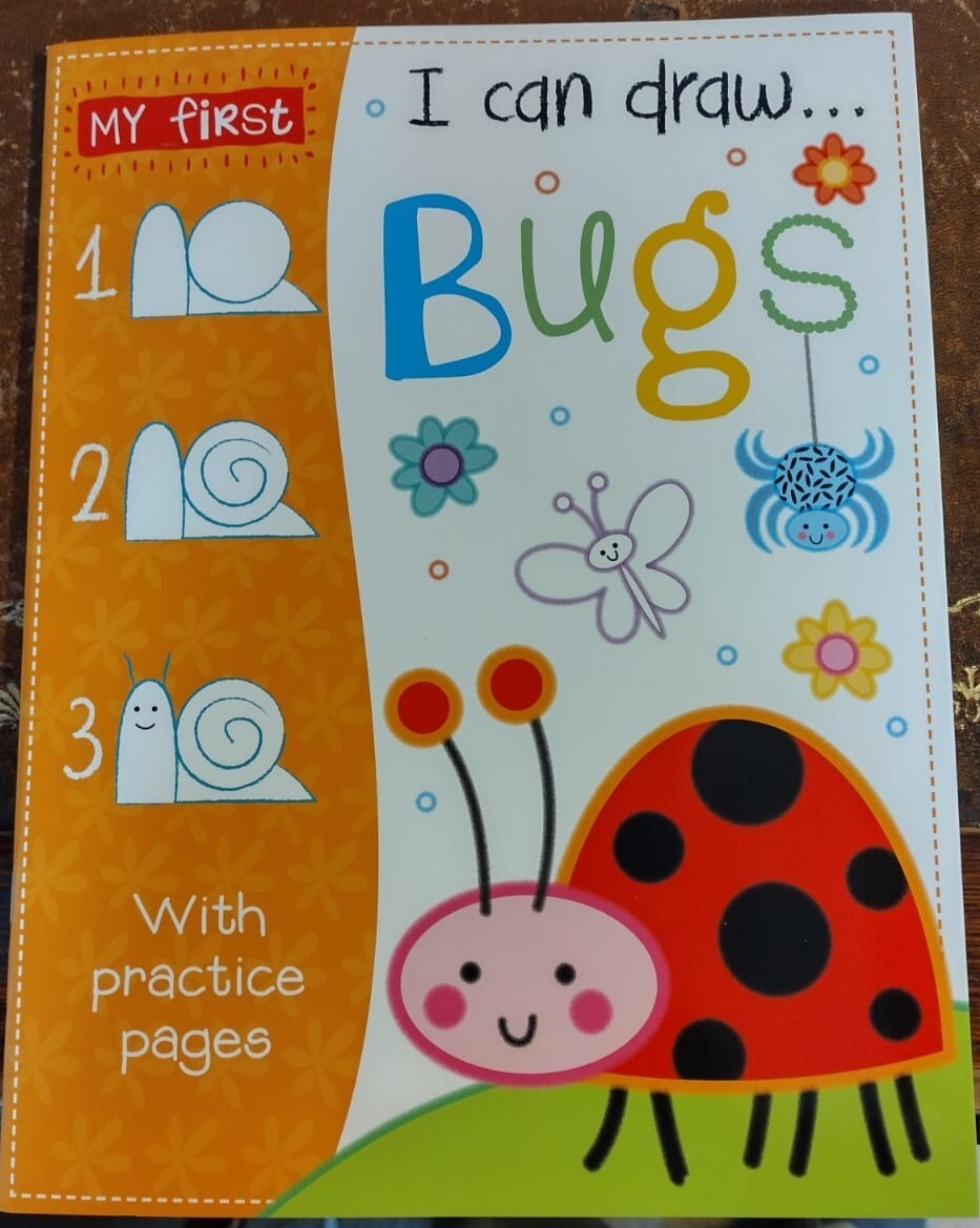 My First I Can Draw... Bugs, Activity, drawing, Childrens Fun Book