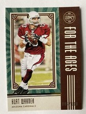 2020 Legacy Football Kurt Warner For The Ages Green /100 Arizona Cardinals🔥🔥🔥