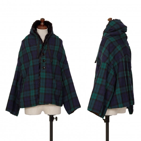 tao comme des garcons アウター tao タオ ビッグボタン ノーカラージャケット