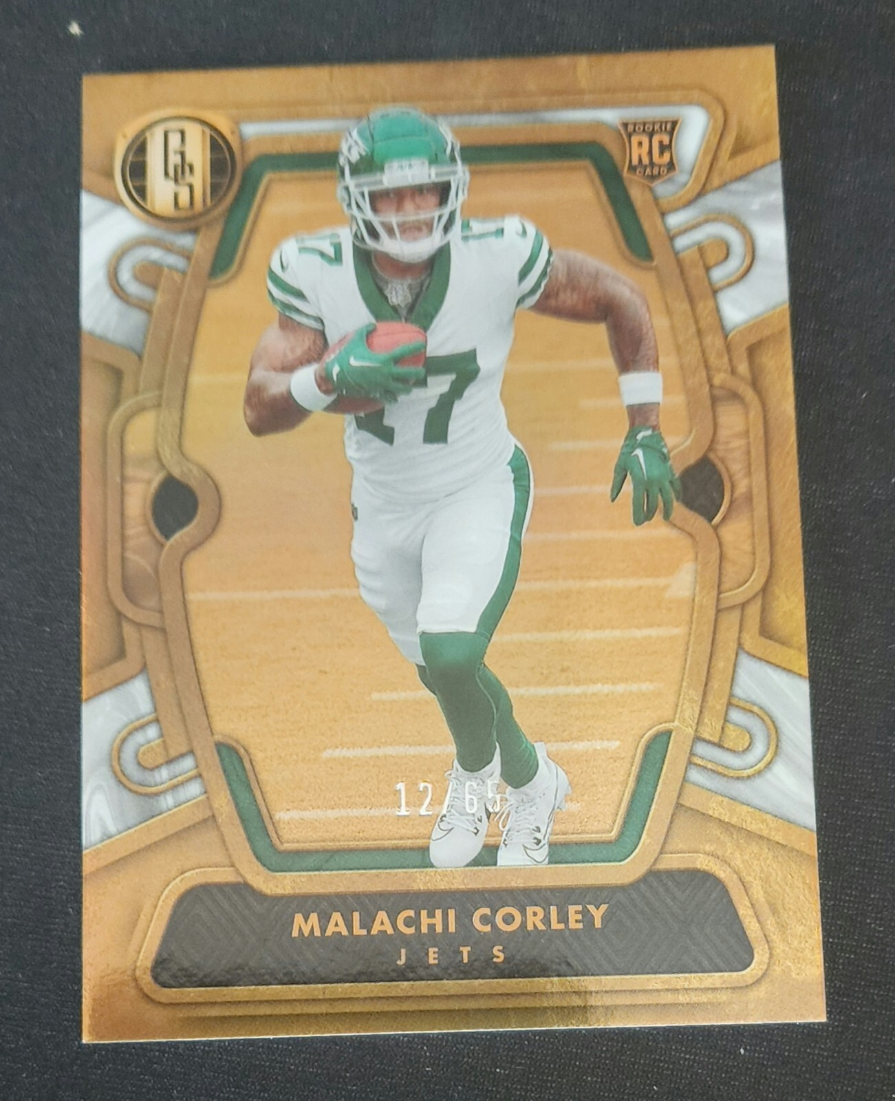 2024 Panini Gold Standard - MALACHI CORLEY- White Gold (Rc) 12/65